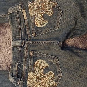 MISS ME JEANS SIZE 26 BOOTCUT